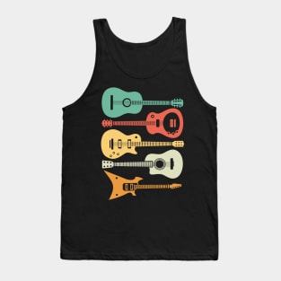 Guitars Classic Guitar Electric Guitar Retro Style Tank Top